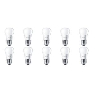 PHILIPS - LED Lamp 10 Pack - CorePro Lustre 827 P45 FR - E27 Fitting - 4W - Warm Wit 2700K | Vervangt 25W