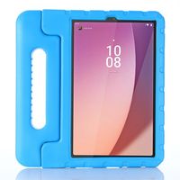 Lunso - Lenovo Tab M9 (9 inch) - EVA Schokbestendige Kinderhoes met handvat - Lichtblauw