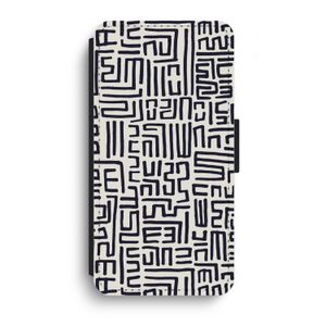 Moroccan Print: iPhone XR Flip Hoesje