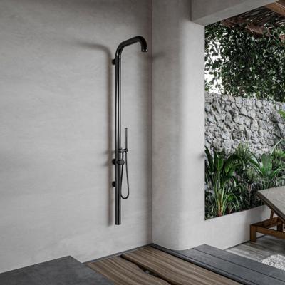 Buitendouche Fortifura Outdoor Original Wandmodel Met Handdouche Gunmetal Fortifura