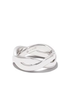 De Beers Jewellers bague Infinity en or 18ct 5 mm - Argent