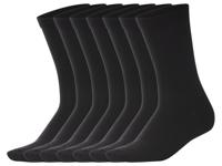 esmara 7 Paar dames sokken (Zwart, 35-38)