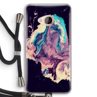 Cosmic Silence: HTC U Play Transparant Hoesje met koord