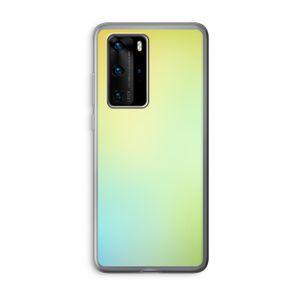 Minty mist pastel: Huawei P40 Pro Transparant Hoesje