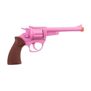 Cowboy pistool - roze - 19 cm - 8 shots - speelgoed geweer - plaffertjes - plaffertjespistool