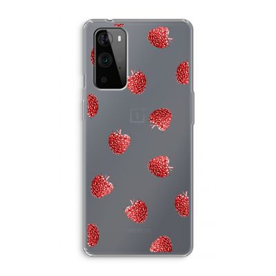 Framboosjes: OnePlus 9 Pro Transparant Hoesje