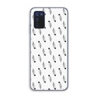 Pluimen: Samsung Galaxy A03s Transparant Hoesje