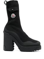 Moncler bottines Splora 125 mm - Noir