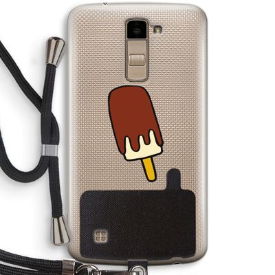 Frisco: LG K10 (2016) Transparant Hoesje met koord