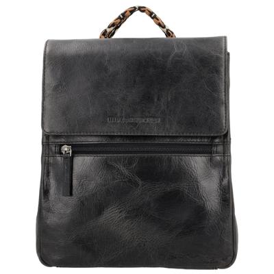 Hide & Stitches Next Navajo Backpack-Black