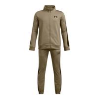 Under Armour Rival Knit Trainingspak Full-Zip Kids Olijfgroen Zwart