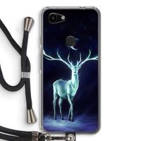 Nightbringer: Pixel 3a Transparant Hoesje met koord