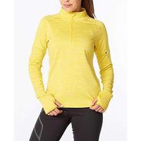 2XU Ignition 1/4 Zip Yellow - Hardloopshirt Lange Mouwen Dames 2XU Ignition 1/4 Zip Yellow - Hardloopshirt Lange Mouwen Dames