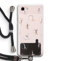 Dancing #3: Pixel 3 Transparant Hoesje met koord