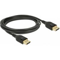 Delock 85660 DisplayPort-kabel 8K 60 Hz 2 m DP 8K gecertificeerd