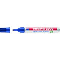 Viltstift edding 3000 rond 1.5-3mm blauw | 10 stuks