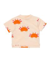 HEMA Baby T-shirt Perzik (perzik)