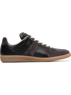 Maison Margiela baskets Replica en cuir - Marron