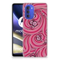Motorola Moto G51 5G | Hoesje maken | Swirl Pink