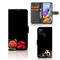 Samsung Galaxy A21s Wallet Case met Pasjes Sports