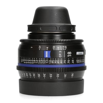 Zeiss Zeiss Compact Prime CP.3 18mm T2.9 - PL
