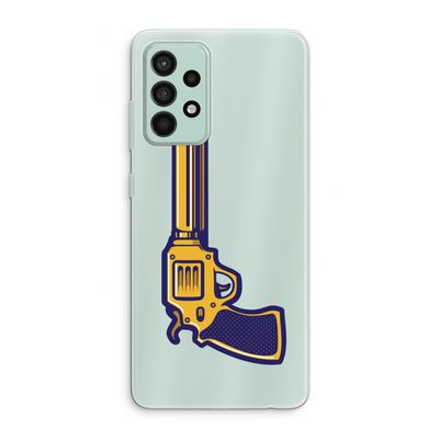 Pew Pew Pew: Samsung Galaxy A52s 5G Transparant Hoesje