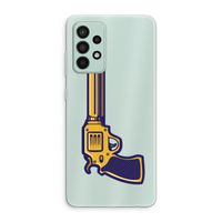 Pew Pew Pew: Samsung Galaxy A52s 5G Transparant Hoesje