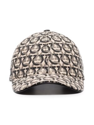 Ferragamo casquette Gancini - Tons neutres