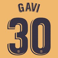 Gavi 30 (Officiële Barcelona Away Bedrukking 2022-2023) - thumbnail