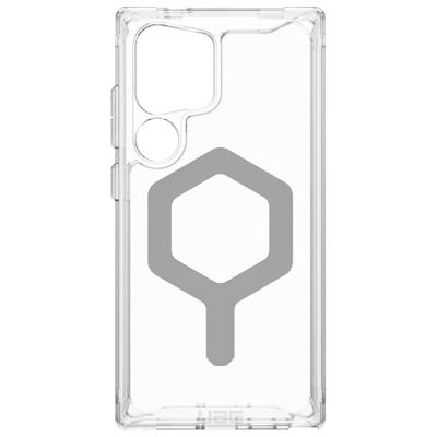 UAG Plyo Pro Backcover Samsung Galaxy S24 Ultra Telefoonhoesje Zilver