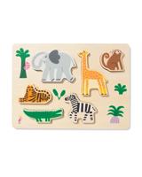 HEMA Voelpuzzel 30x22cm wild hout