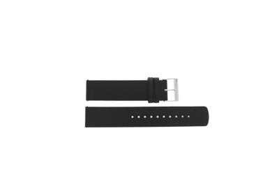Horlogeband Skagen SKW6417 Leder Zwart 20mm