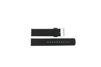 Horlogeband Skagen SKW6417 Leder Zwart 20mm