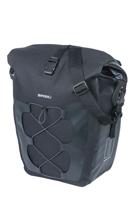 Basil Tas navigator l enkel | mik studs | zwart 22l