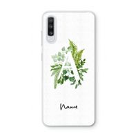 Green Brush: Samsung Galaxy A70 Transparant Hoesje