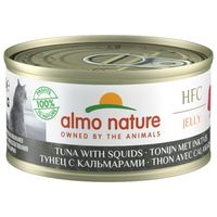 Almo Nature HFC kat Jelly Tonijn met Inktvis 70gr