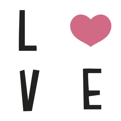 Citaat onderzetters Liefde