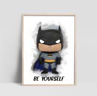 Poster - Batman / BE YOURSELF - thumbnail