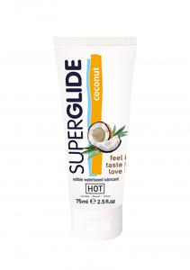 HOT Superglide edible lubricant waterbased - coconut - 75 ml