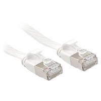 LINDY 47541 RJ45 Netwerkkabel, patchkabel CAT 6A U/FTP 1.00 m Wit Snagless 1 stuk(s) - thumbnail