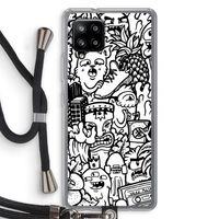 Vexx Mixtape #2: Samsung Galaxy A42 5G Transparant Hoesje met koord