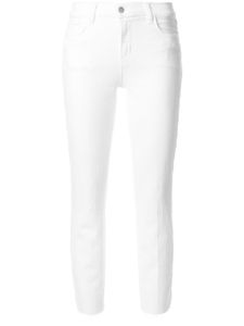 L'Agence jean crop classique - Blanc