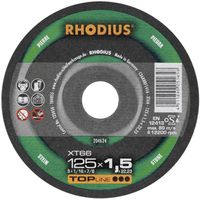 Rhodius XT 66 204624 Doorslijpschijf recht 125 mm 1 stuk(s) Steen - thumbnail