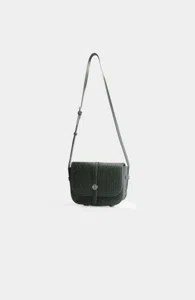 Black Bananas Monogram Saddle Tas Groen - Maat One Size - Kleur: Zilver | Soccerfanshop