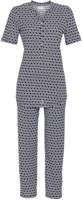 Katoenen Ringella pyjama nachtblauw