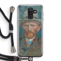 Van Gogh: Samsung Galaxy J8 (2018) Transparant Hoesje met koord