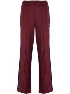 Lacoste pantalon de jogging Paris à coupe droite - Rouge