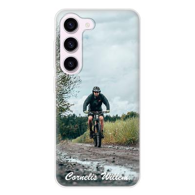 TPU Back Cover Hoesje Maken voor de Samsung Galaxy S23 | Eigen telefoonhoesje ontwerpen | Op maat gemaakt