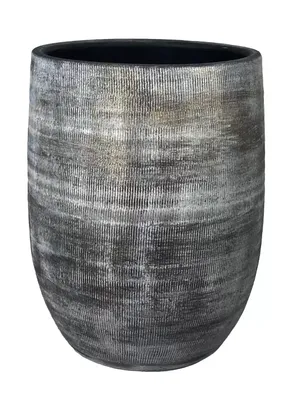 Vaas miami d26h40cm zwart
