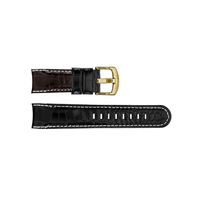 Horlogeband TW Steel TWB111 Leder Zwart 22mm - thumbnail